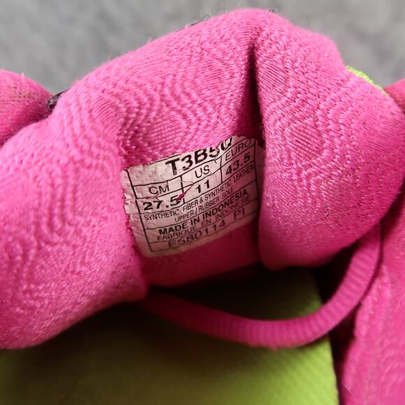 Asics Shoes Womens 11 Athletic Trainers Gel Nimbus 15 Running Sneakers Pink - Picture 10 of 16